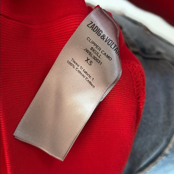 Zadig & Voltaire Clipper Camo Skull Hoodie NWT - Picture 5 of 10